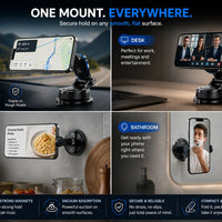 360° Rotation Magnetic Car Phone Holder (Gen- 5)