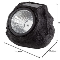 Solar-Powered Motion Sensor Rock Lamp