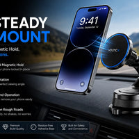 360° Rotation Magnetic Car Phone Holder (Gen- 5)
